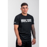 Ανδρική Κοντομάνικη Μπλούζα Μαύρη - Bad Boy Sports Muay Thai Εικόνα 6