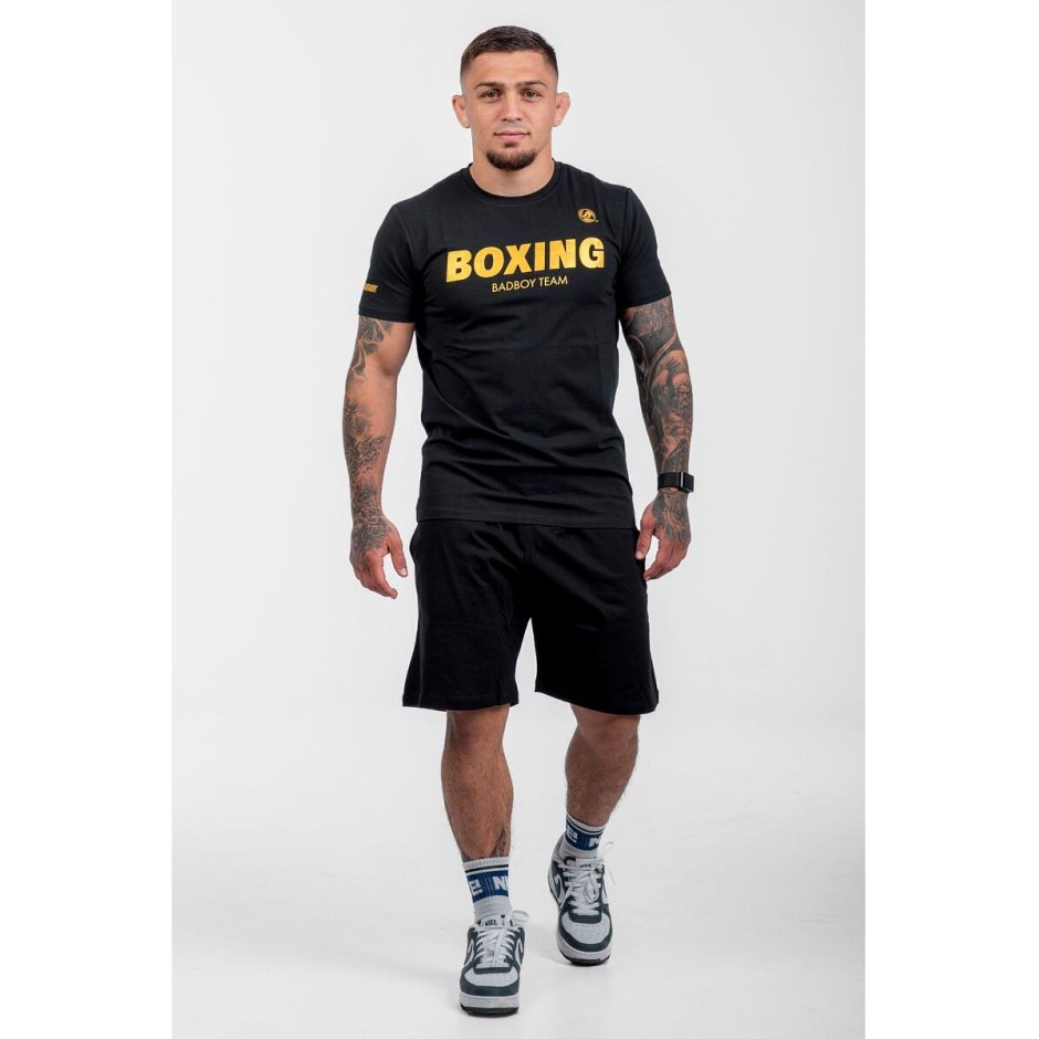 BAD BOY SPORTS 2.0 BOXING T-SHIRT BB-000020-BW Black