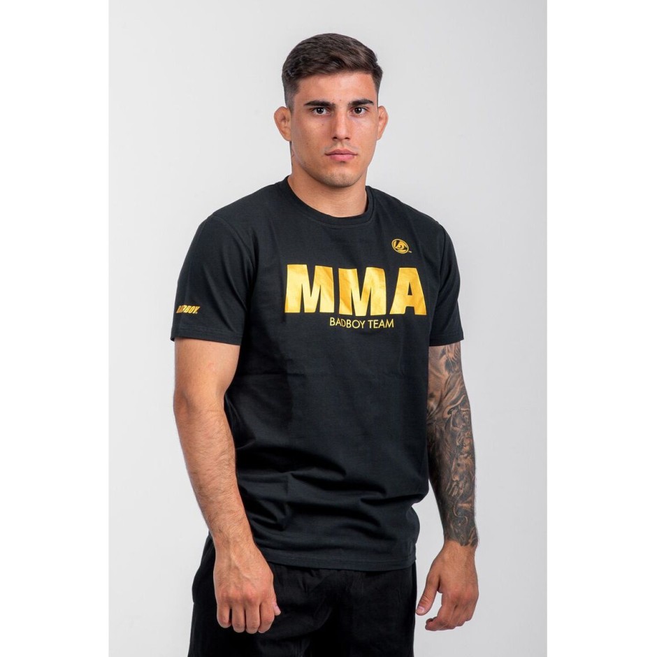BAD BOY SPORTS 2.0 MMA T-SHIRT BB-000021-BW Black
