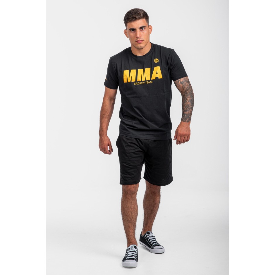 BAD BOY SPORTS 2.0 MMA T-SHIRT BB-000021-BW Black