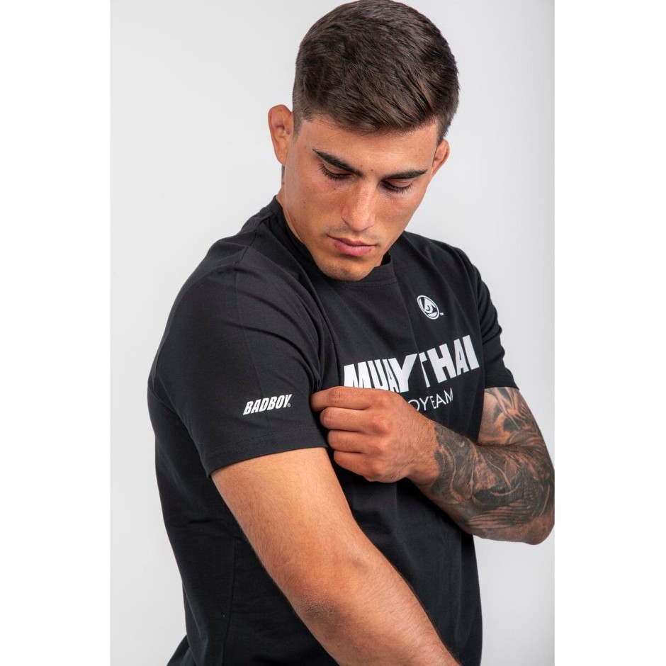 BAD BOY T-SHIRT SPORTS 2.0 MUAY THAI BB-000022-BGD Black