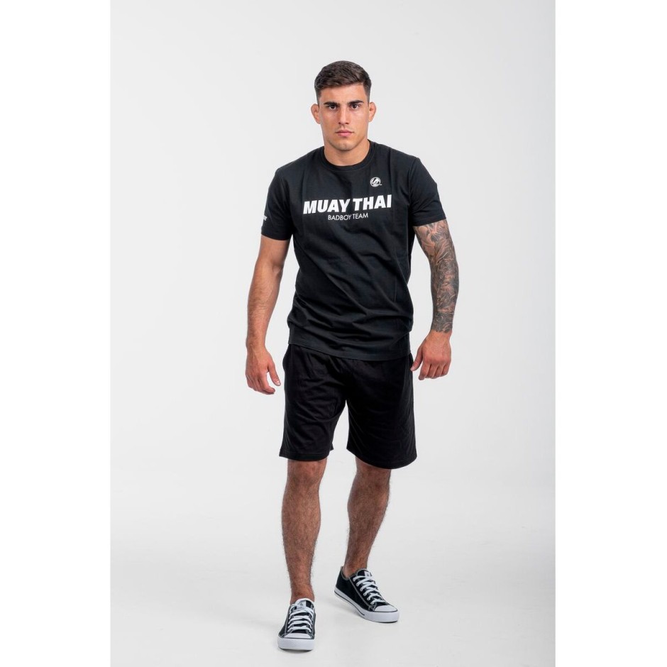 BAD BOY T-SHIRT SPORTS 2.0 MUAY THAI BB-000022-BGD Black