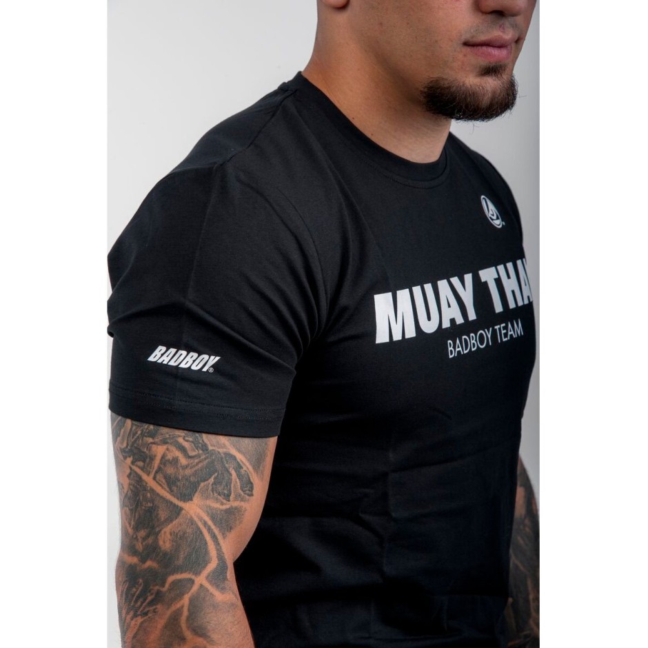 BAD BOY T-SHIRT SPORTS 2.0 MUAY THAI BB-000022-BGD Black