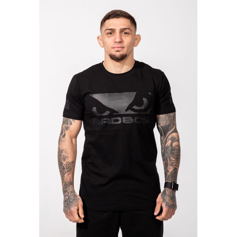 BAD BOY EYES MEN'S T-SHIRT REGULAR FIT BB-000001-BKB Black