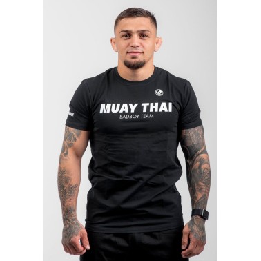 Ανδρική Κοντομάνικη Μπλούζα Μαύρη - Bad Boy Sports 2.0 Muay Thai 