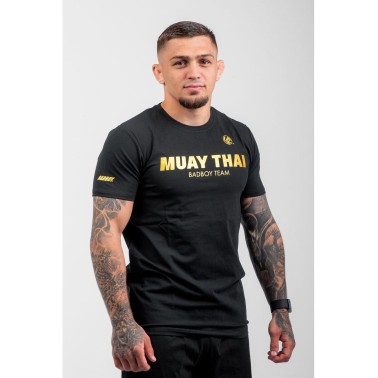 Ανδρική Κοντομάνικη Μπλούζα Μαύρη - Bad Boy Sports 2.0 Muay Thai 