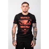 BAD BOY FIGHT MEN'S T-SHIRT REGULAR FIT BB-000024-BRE Μαύρο Εικόνα 