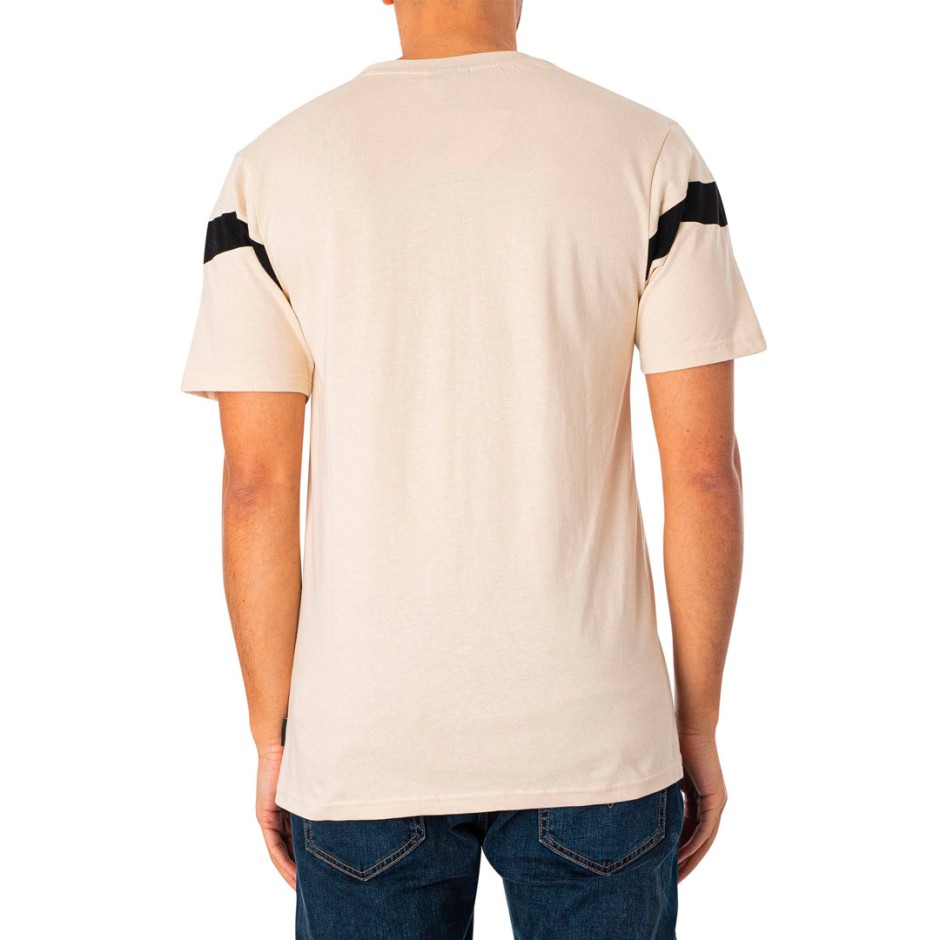 Ανδρική Κοντομάνικη Μπλούζα Εκρού - Ellesse Classics Caserio