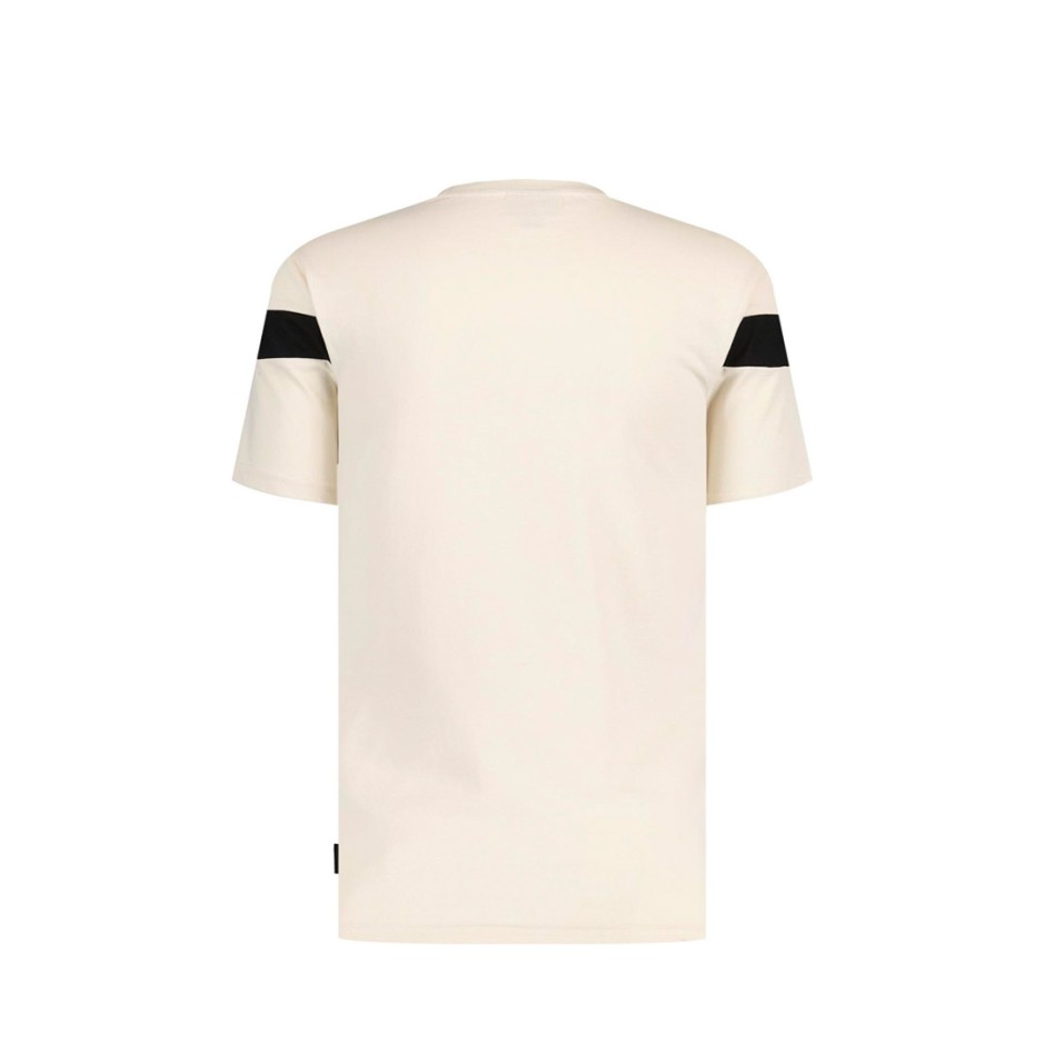 Ανδρική Κοντομάνικη Μπλούζα Εκρού - Ellesse Classics Caserio