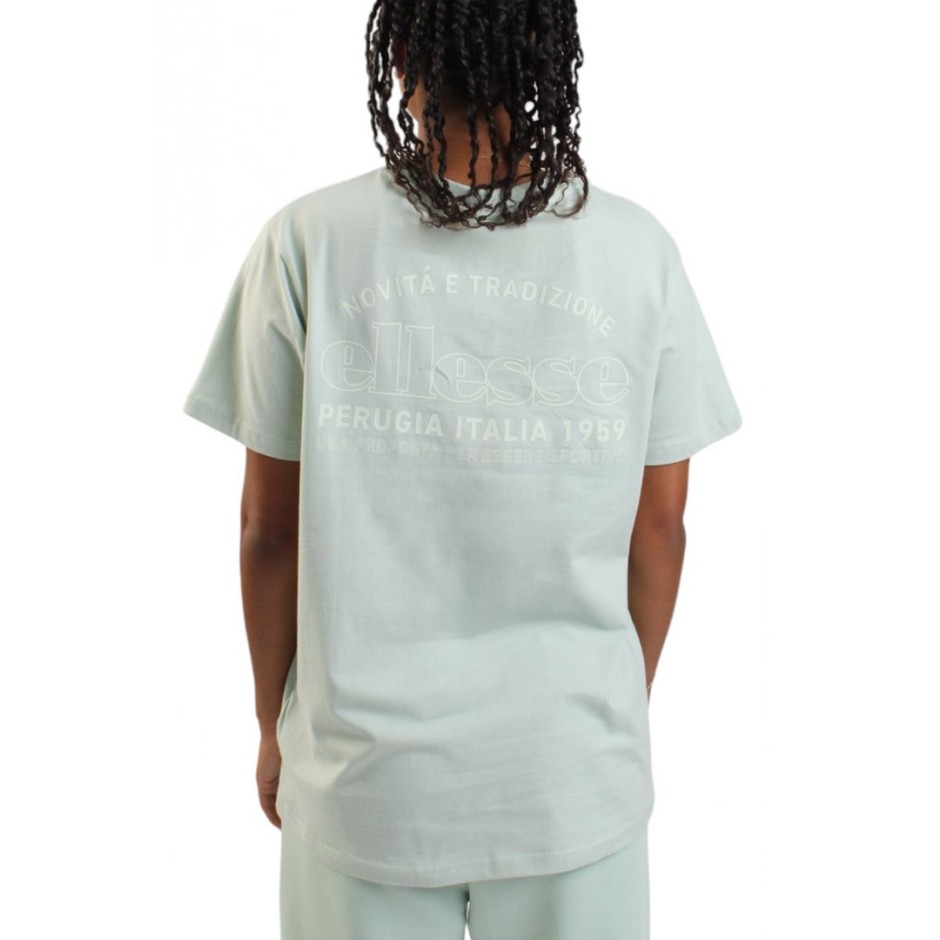 Ανδρική Κοντομάνικη Μπλούζα Πράσινη - Ellesse Genderless Marghera