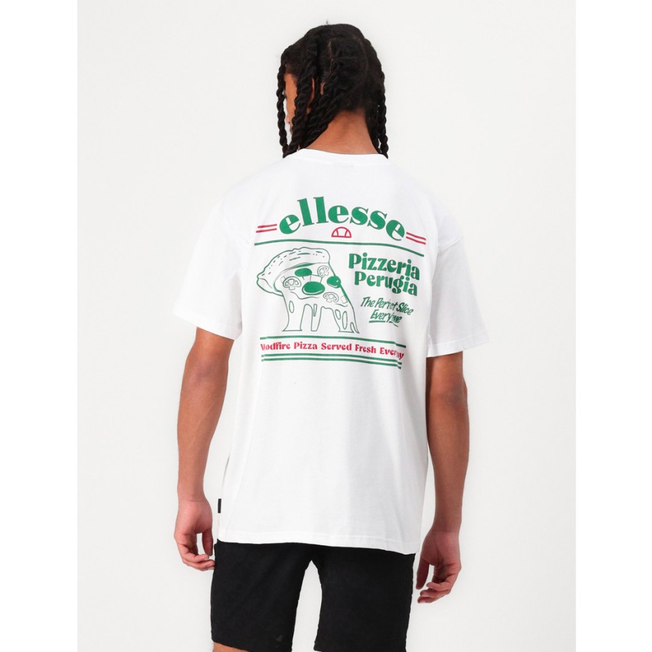 ELLESSE TEES SHORTS CANOCI TEE SHZ21847-908 White