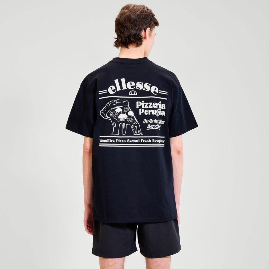 ELLESSE TEES SHORTS CANOCI TEE SHZ21847-011 Black