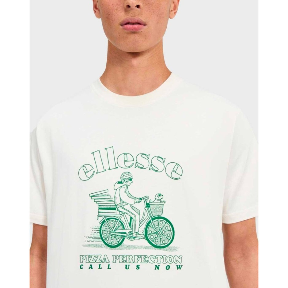 ELLESSE TEES SHORTS MELLINO TEE SHZ21848-904 Ecru
