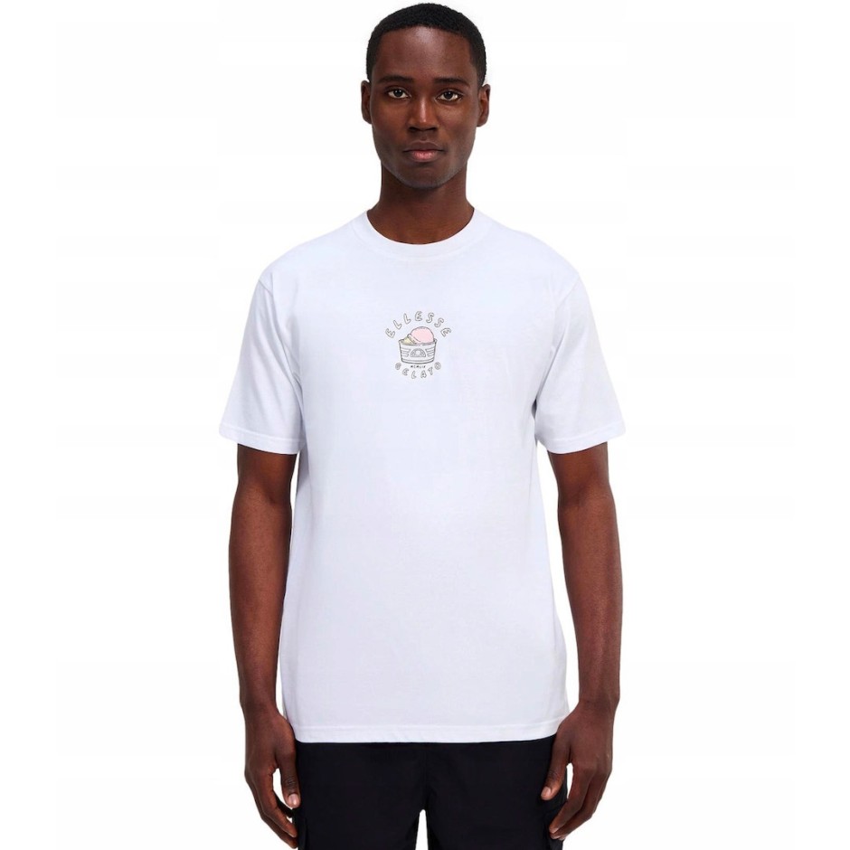 ELLESSE TEES SHORTS STRADONE TEE SHZ21846-908 White