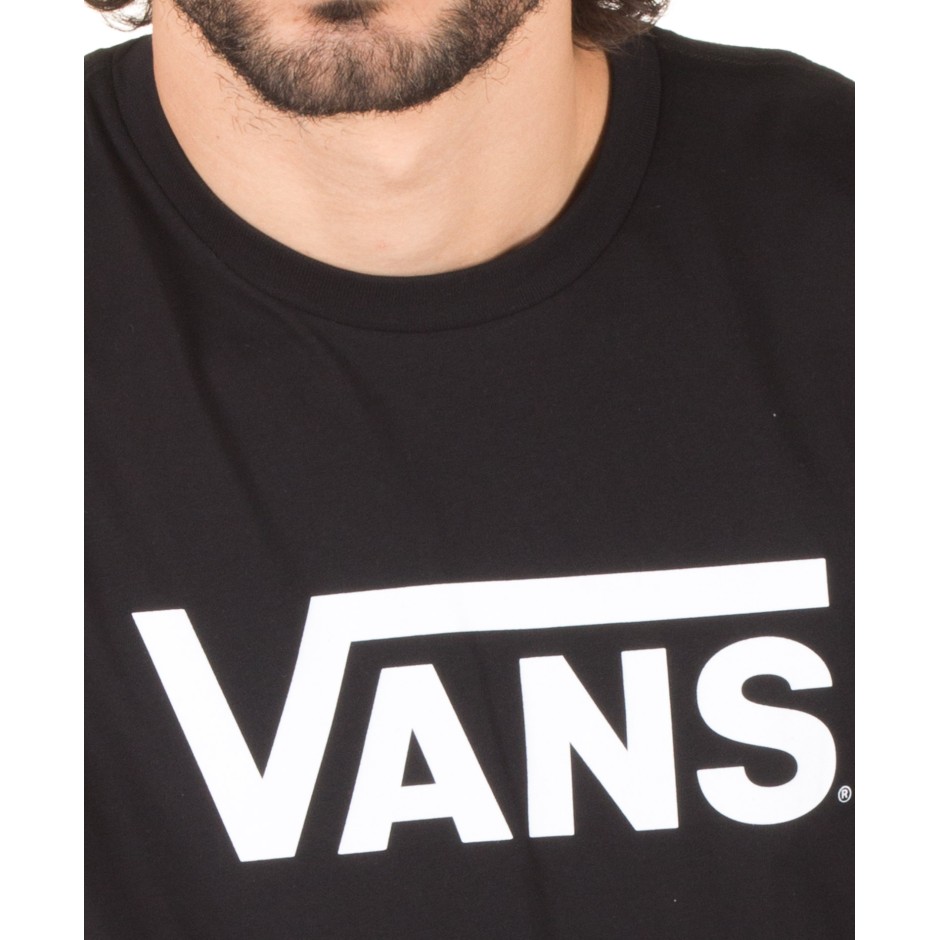 Ανδρική Κοντομάνικη Μπλούζα Μαύρη - Vans Classic