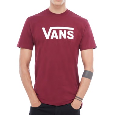 Vans Classic Μπορντό - Ανδρική Κοντομάνικη Μπλούζα