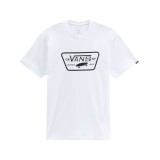Ανδρική Κοντομάνικη Μπλούζα Λευκή - Vans Full Patch Εικόνα 2