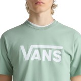 Ανδρική Κοντομάνικη Μπλούζα Πετρόλ - Vans Classic