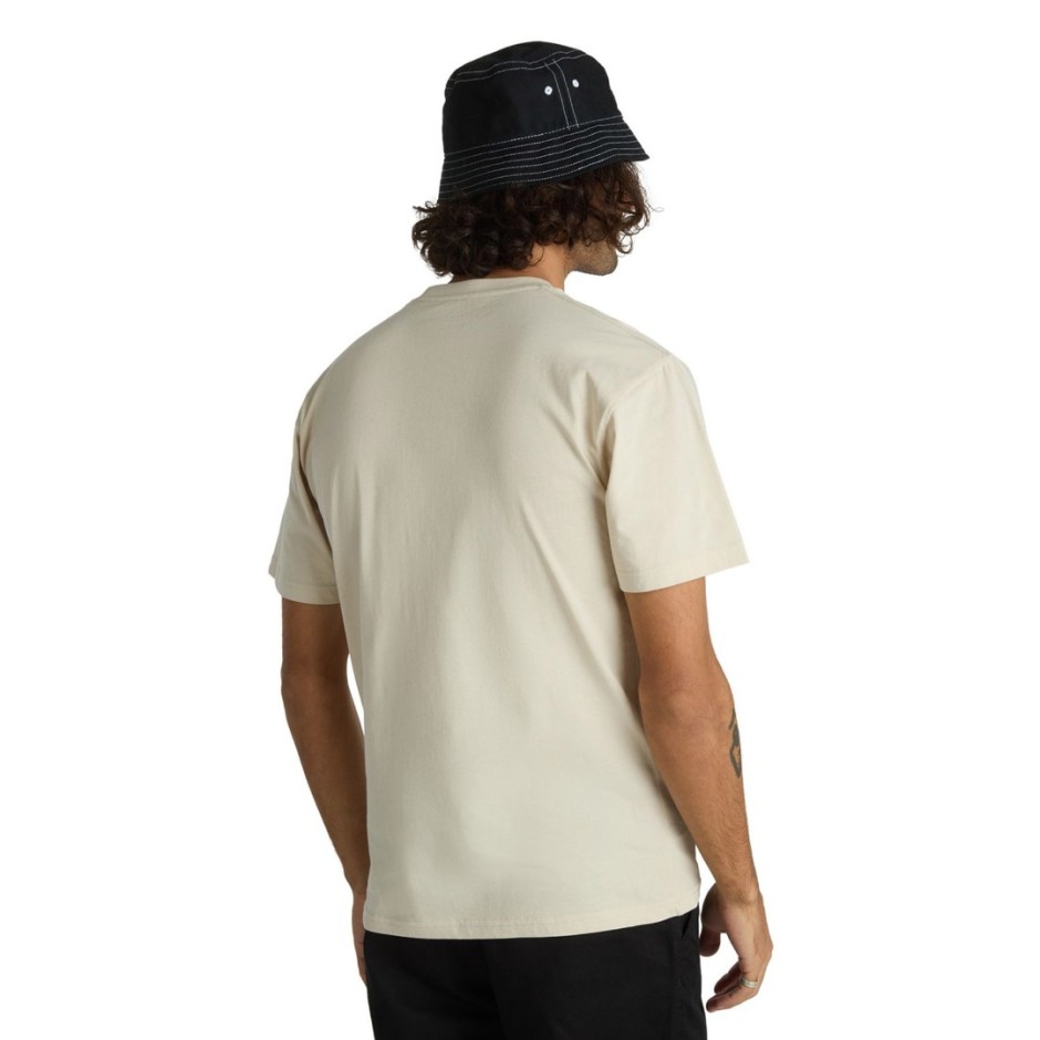 VANS MN LEFT CHEST LOGO TEE VN0A3CZEZO2-ZO2 Ecru