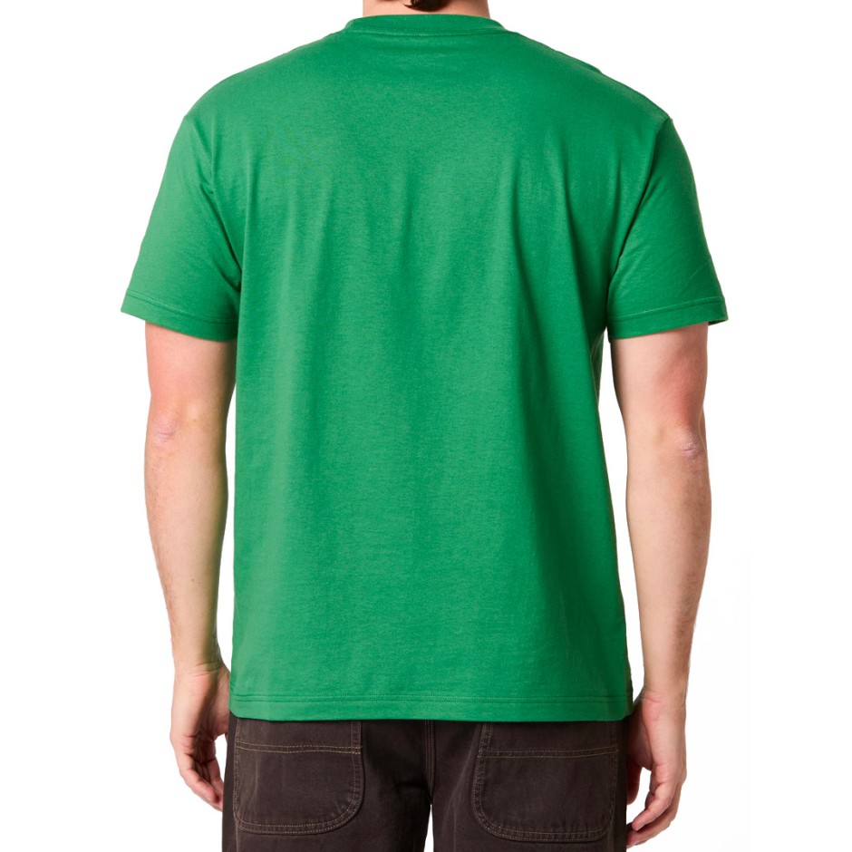 Ανδρική Κοντομάνικη Μπλούζα Πράσινη - Vans Left Chest Logo