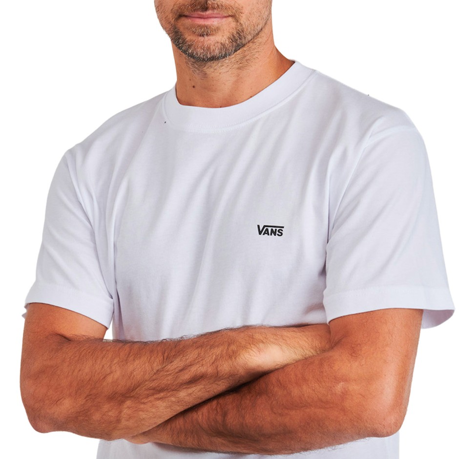 VANS LEFT CHEST SS VN000R9XWHT-WHT White
