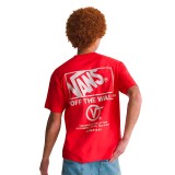 Ανδρική Κοντομάνικη Μπλούζα Βυσσινί - Vans Stacked Hi Εικόνα 0