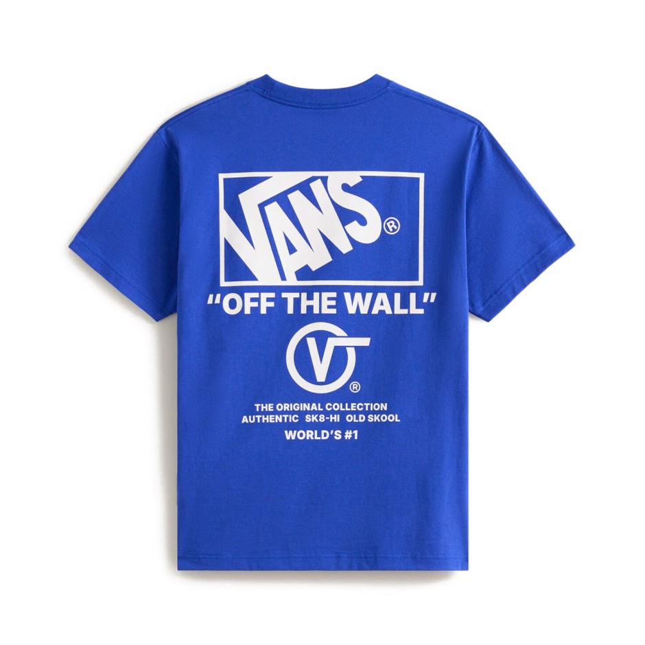 Ανδρική Κοντομάνικη Μπλούζα Ρουά - Vans Stacked Hi