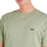 Ανδρική Κοντομάνικη Μπλούζα Χακί - Vans Left Chest Logo Εικόνα 0