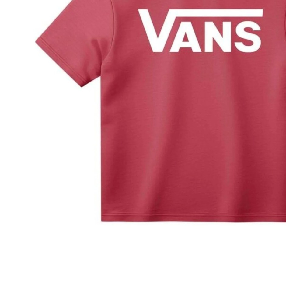 Ανδρική Κοντομάνικη Μπλούζα Βυσσινί - Vans Classic