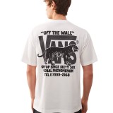 Ανδρική Κοντομάνικη Μπλούζα Λευκή - Vans Awaken Tiger Εικόνα 0