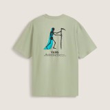 Ανδρική Κοντομάνικη Μπλούζα Χακί - Vans All & Nought Loose Εικόνα 3