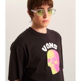 Ανδρική Κοντομάνικη Μπλούζα Μαύρη - Vans Bone Head Loose Εικόνα 1