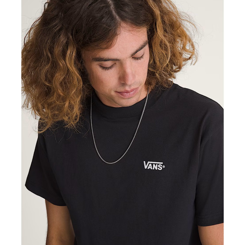 VANS NEW LEFT CHEST SS TEE VN000TBXY28-Y28 Black