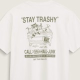 VANS TRASHY SS TEE VN000X1EFS8-FS8 Ecru Image 1