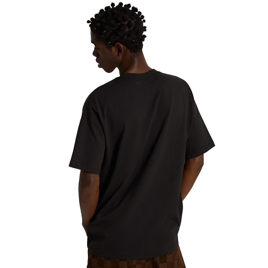 Ανδρική Κοντομάνικη Μπλούζα Μαύρη - Vans Left Chest II Logo
