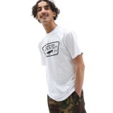 Ανδρική Κοντομάνικη Μπλούζα Λευκή - Vans Full Patch Εικόνα 
