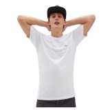 Ανδρική Κοντομάνικη Μπλούζα Λευκή - Vans Left Chest Logo Εικόνα 