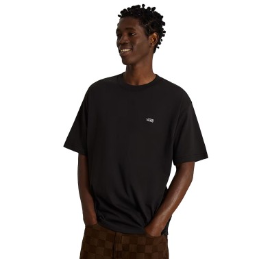 Ανδρική Κοντομάνικη Μπλούζα Μαύρη - Vans Left Chest II Logo