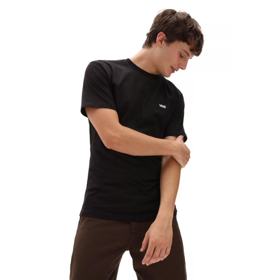 VANS MN LEFT CHEST LOGO TEE VN0A3CZEY28-Y28 Black