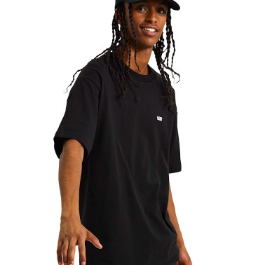 Ανδρική Κοντομάνικη Μπλούζα Μαύρη - Vans Left Chest Logo