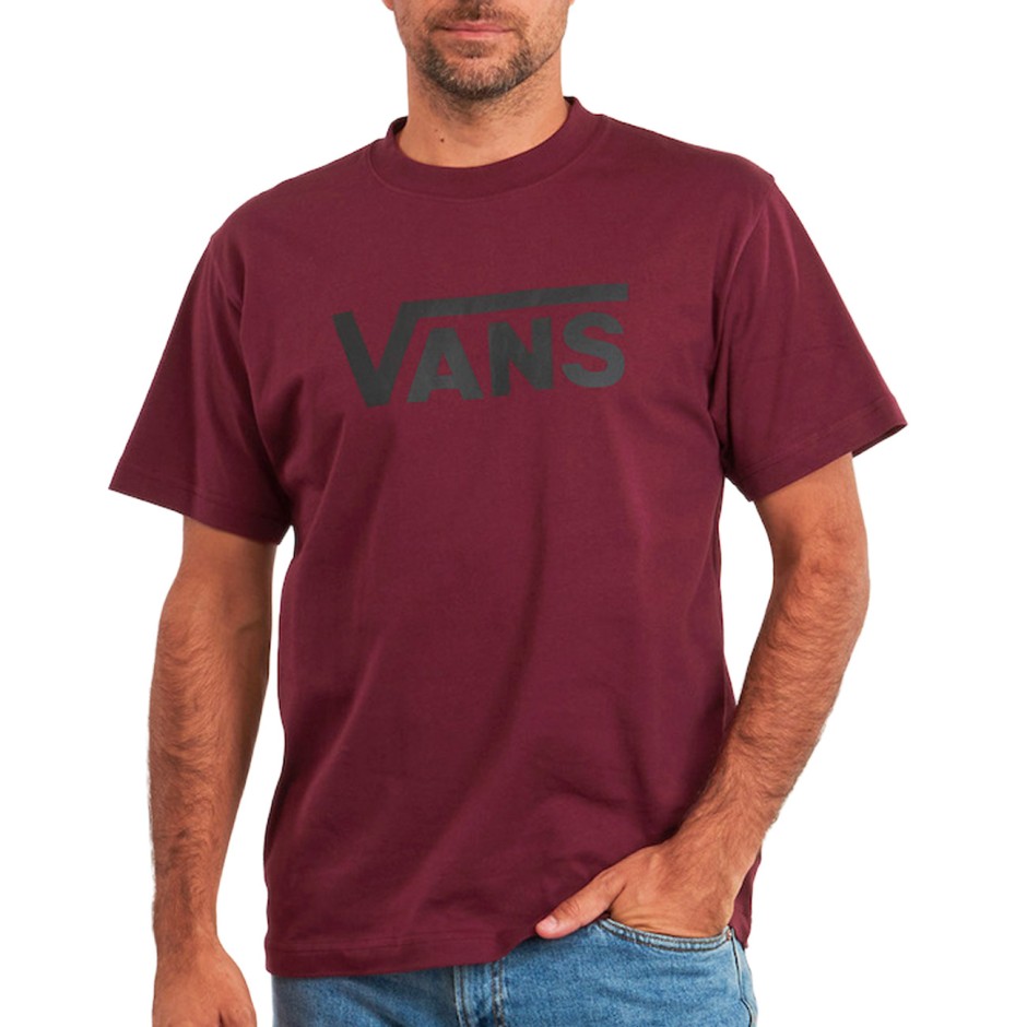 VANS CLASSIC SS TEE VN000RA14QU-4QU Βordeaux