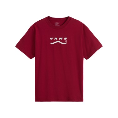 Ανδρική Κοντομάνικη Μπλούζα Μπορντό - Vans Determined