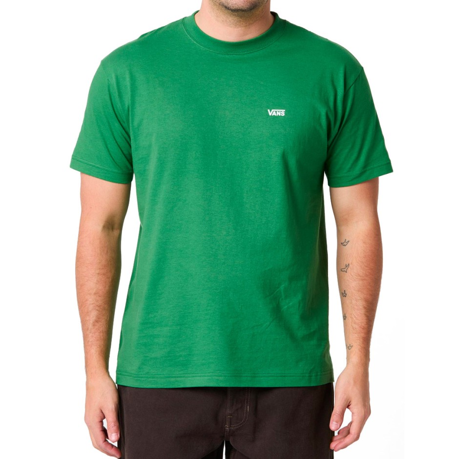 VANS LEFT CHEST LOGO TEE VN0A3CZEBR1-BR1 Green