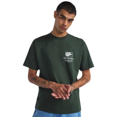 Ανδρική Κοντομάνικη Μπλούζα Πράσινη - Vans Stockpile