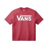 Ανδρική Κοντομάνικη Μπλούζα Βυσσινί - Vans Classic Εικόνα 
