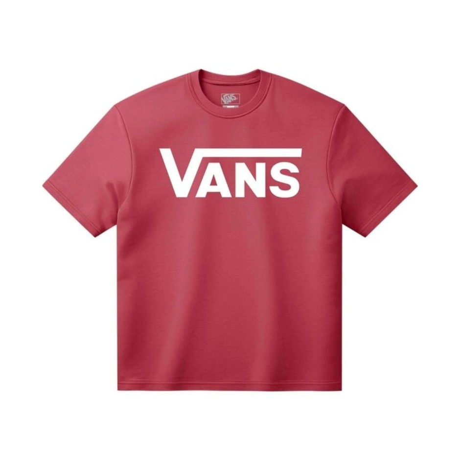 Ανδρική Κοντομάνικη Μπλούζα Βυσσινί - Vans Classic