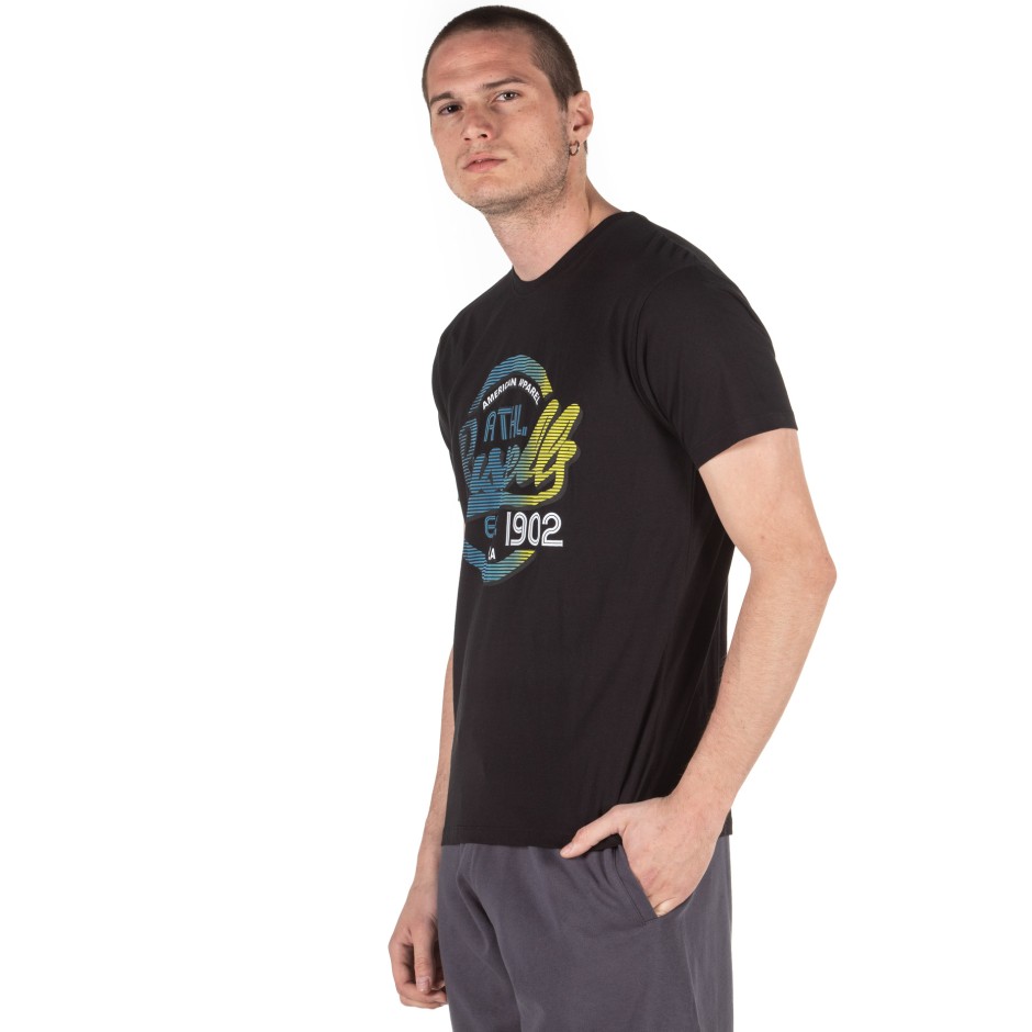 Russell Athletic MEN’S TEE A0-027-1-099 Μαύρο