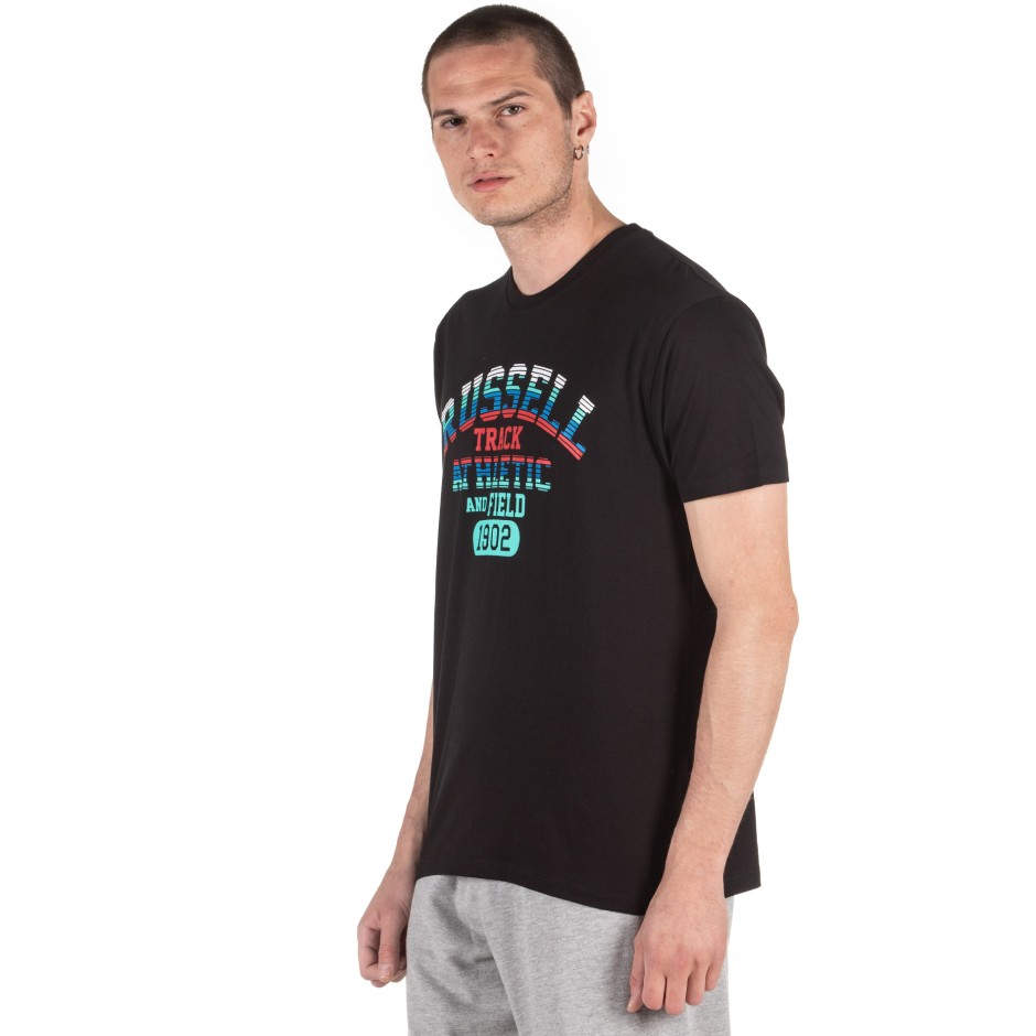 Russell Athletic MEN'S TEE A0-065-1-099 Μαύρο