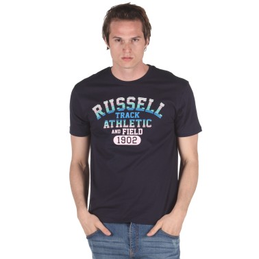 Russell Athletic MEN'S TEE A0-065-1-190 Blue