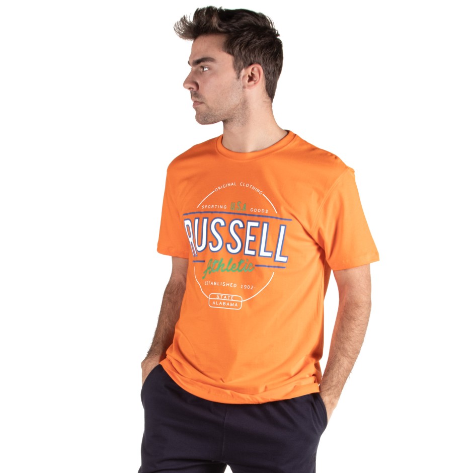 Russell Athletic MEN'S TEE A9-069-1-395 Πορτοκαλί